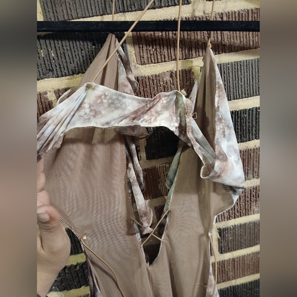 EDGE Ruffle Patterned Jumpsuit - Picture 13 of 13